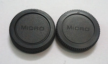 1 Pairs camera Body cap + Rear Lens Cap for Micro M4/3 m43 Olympus Panasonic GF1/GF2/GF3 2024 - buy cheap