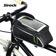 Sireck Waterproof Bike Bag 6.0 Inch Touchscreen Bicycle Phone Pouch Top Tube Front Basket Frame Bag Cycling Handlebar Pannier 2024 - buy cheap