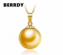 Southsea Pearl Pendant Gorgeous High Qualiy Pearl Jewelry with  Gold Metal 2024 - buy cheap