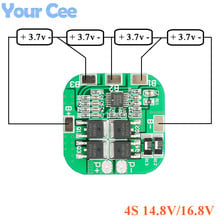 4S 14.8V 16.8V Protection Board  Li-ion Lithium Battery 18650 Charger PCB BMS PCM Charging Board 10A 2024 - buy cheap