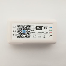 Controlador LED DC12-24V MINI, Controlador LED RGB por WIFI para teléfono móvil, control inalámbrico para tira LED RGB 5050 3528 2024 - compra barato
