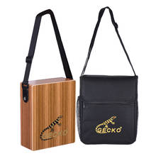 GECKO C-68Z Portable Traveling Cajon Box Drum Hand Drum Wood Percussion Instrument with Strap Carrying Bag 2024 - buy cheap