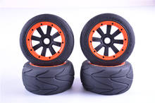 New fabric tires On-road tires for HPI KM ROVAN BAJA 5B LOSI DBXL 2024 - buy cheap