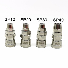 Conector de enchufe de alta calidad, accesorios para tubo de 12mm, 10mm, 8mm, 6mm, SP40, SP30, SP20, SP10, 1 unidad 2024 - compra barato