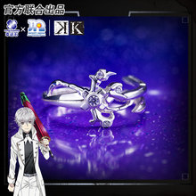 K-Project Anime The Sword of Damocles Ring Silver 925 Sterling Cartoon Character Cosplay Yata Misaki Suoh Mikoto Model Figure 2024 - buy cheap