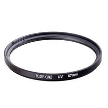 wholesale 10 pcs RISE(UK) 67MM UV Ultra-Violet Filter Lens Protector for DLSR camera 67mm lens 2024 - buy cheap