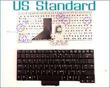US English Version Keyboard for HP/Compaq 2510 2510P 2530 2530P 447789-001 1KADZZU0TP7 AE0T2U00110 V070102AS1 Laptop 2024 - buy cheap