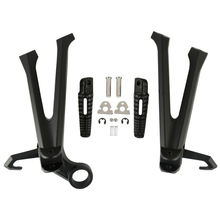 Apoio para os pés traseiro de motocicleta, suporte para suzuki gsxr 600, 750, 2014-2018, 2011 e para passageiro 2024 - compre barato