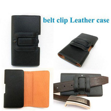 Black Holster Belt Clip Leather case for Huawei G700 G610 honor3X G710 G606 2024 - buy cheap