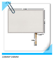 228*148 New 10.1 inch 10.2 inch 4 line industrial resistance touch screen LCD panel 228MM*148MM free shipping 2024 - buy cheap