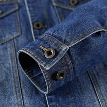 Новинка 2010, весна-осень, джинсовая куртка для мужчин, высокое качество, европейский стиль, Ретро стиль, мужская джинсовая куртка, jaqueta jeans masculina 2024 - купить недорого