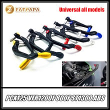 Acessórios para motocicletas honda, com alavancas de embreagem, para modelos pcx125, vfr, 1200f, 800f, vfr1200f, vfr800f, st1300 2024 - compre barato