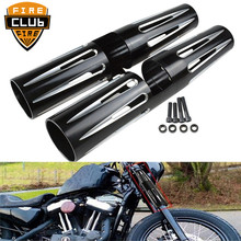 39mm tenedor cubiertas de arranque cubierta estrecha deslizamiento motos accesorios para Harley Sportster XL 1200, 883, 2004-2013 de la motocicleta 2024 - compra barato