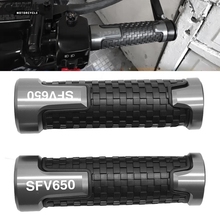 CNC 7/8 Aluminum Rubber Motorcycle Handlebar Grips Motobike Accessories Handle Bar Grip For SUZUKI SFV650 GLADIUS SFV 650GLADIUS 2024 - buy cheap