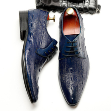 Мужские классические туфли из натуральной кожи, оксфорды для мужчин, свадебная деловая офисная обувь, мужские туфли на шнуровке, 2020 2022 - купить недорого