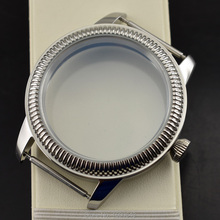44mm Watch accessories watch housing special fit eta 6497 6498 st36 Manual winding mechanical movement mens watch 2024 - buy cheap