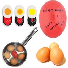 Модный таймер для приготовления яиц, кухонные принадлежности, меняющие цвет яйца, помощник для готовки, экологически чистый таймер для приготовления яиц из смолы 2024 - купить недорого