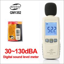 BENETECH Sound Level Meters Digital Decibelimetro Level Meter Sonometros Noise Audio Leve Meter GM1352 30-130dB Decibels Tester 2024 - buy cheap