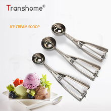 Transhome-cucharas de helado de Metal para sandía, cucharas para hacer helados, accesorios de cocina 2024 - compra barato