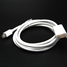 6FT 1,8 M Thunderbolt pantalla Mini DisplayPort Puerto DP a HDMI Cable adaptador compatible para Apple Mac Macbook Pro aire 2024 - compra barato