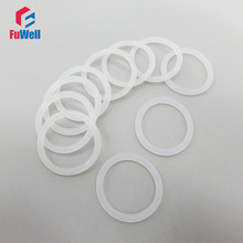 Food Grade White Silicone O Ring Seals 1.5mm Thickness  Outside Dia. 19/20/21/22/23/24/25/26/27/28mm Rubber Ring Gaskets Seals 2024 - buy cheap