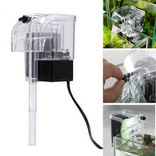 3W Hanging External Aquarium Filter Water Oxygen Circulation Pump 3 in 1 Aquarium Waterfall Filter Pump For Fish Turtle Tank 2024 - buy cheap