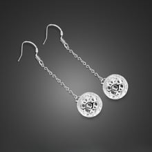 Pendientes de plata de ley 925 con formas geométricas para mujer, aretes pequeños, bolas redondas, regalos, Orecchini 2024 - compra barato