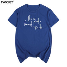 Camiseta con estampado feminista para hombre y mujer, Camiseta de algodón con aspecto divertido para verano 2024 - compra barato