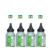 4pcs BLOOM compatible CF350A  black Toner Powder + 4 pcs black chip For hp Color LaserJet Pro MFP M176n  M177fw printer 2024 - buy cheap