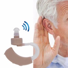 Самый дешевый цифровой мини-усилитель слухового аппарата за ухом усилитель звука Регулируемые слуховые аппараты для пожилых людей глухой уход за ушами 2024 - купить недорого