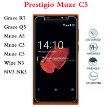 Vidrio templado para Prestigio Grace Q5 película protectora de pantalla para Prestigio Muze A5 C3 C5 Wize N3 NV3 NK3 2024 - compra barato