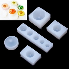 5 Styles DIY Silicone Hemisphere Pendant Mold Resin Jewelry Pendant Making Epoxy Casting Pendant Necklaces Silicone Mold 2024 - buy cheap