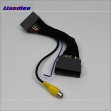 Liandlee para honda crv CR-V 2012-2016 adaptador fio câmera de visão traseira conector do carro cabo original interruptor de entrada de vídeo rca 2024 - compre barato