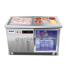 Máquina de congelar frito multifuncional inteligente, 220v 1400w, máquina de sorvete, iogurte frito comercial, máquina inteligente 2024 - compre barato