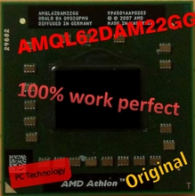 new   Athlon 64 X2 QL-62 CPU (2.00GHz 1MB) Socket S1 PGA638 (AMQL62DAM22GG QL62)Tray Laptop CPU Free shipping best quality 2024 - buy cheap
