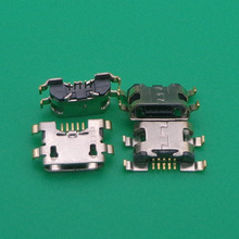 50 шт. для HUAWEI Y515 Micro Mini USB коннектор для зарядки Штекерный Разъем гнездо для док-станции Запасные части гнездовой 2024 - купить недорого