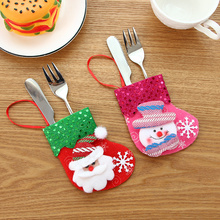 1pcs Christmas Stocking with Sequins sock Gift Bag kids xmas decoration candy bag bauble Christmas tree ornaments supplies 2024 - buy cheap