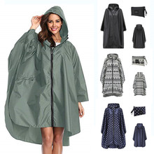 Raincoat Women Men Waterproof Poncho Backpack,Rain Wear Outdoors Hiking Rain coat Poncho jacket cloak  Chubasqueros 2024 - buy cheap
