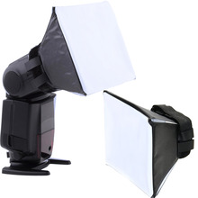 Gosear Universal Photo Difusor Flash Light Diffuser Softbox Soft Box Boxing for Canon Nikon Sony Sigma Pentax Vivitar Camera 2024 - buy cheap