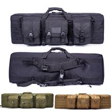 Bolsa táctica para deporte al aire libre, bolsa de transporte para Rifle, caza táctica, funda de carabina, Airsoft, Paintball, protección de pistola de aire, 93 / 118cm 2024 - compra barato