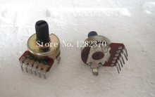 [BELLA] Edifier E3100 treble potentiometer 161 vertical double potentiometer B503 B50K handle length 11MM flower  --50PCS/LOT 2024 - buy cheap