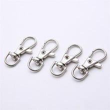 Fashion DIY Jewelry Making Accessory Retro Gold Keychain Key Chain Ring Woman Bag Charms Car Keyring Toy Parts Dog Rope Trinket 2024 - buy cheap