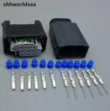 shhworldsea 5/30/100sets 0.6mm 6 Pin/way male&female auto restrictor sensor plug connector,auto electrical plug for BMW 2024 - buy cheap