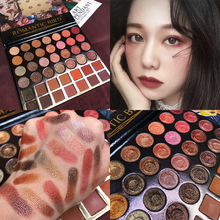 Paleta de sombras de ojos profesional, 42 colores, brillo metálico, mate, pigmento de oro, paleta de maquillaje, cosmética 2024 - compra barato