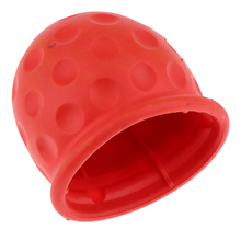 Bola de reboque universal para trailer, 50mm, tampa com esfera de reboque, engate para trailer, bola de proteção vermelha 2024 - compre barato