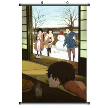 El Anime japonés Tomodachi Juumonji Kaho Irisu Fuyumi Abe Kurako Sawakiguchi Misaki casa decoración póster enrollable de pared cuadro decorativo 2024 - compra barato