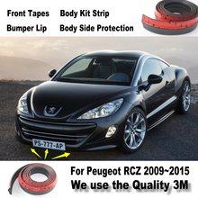 Бампер для Peugeot RCZ 206 207 208 2008 301 307 308 405 406 407 408/передний спойлер/комплект кузова/юбка в полоску 2024 - купить недорого