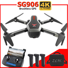 SG906 Drone GPS 5G WIFI FPV RC Drone 4K Brushless Selfie Drones with Camera HD RC Quadcopter Foldable Dron VS  XS816 F11 Drone 2024 - buy cheap
