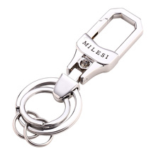 Milesi Metal Keychain Trendy Style Car Keyring Zinc Alloy Men Key Chain Fashion Keys Trinket Creative Keyring Gift k0199 2024 - buy cheap