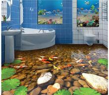 Waterproof floor mural painting 3d floor wallpapers Custom Photo self-adhesive stone Home decoration, living room,bedding room,study,kids' room,wedding house,elders' room 2024 - buy cheap